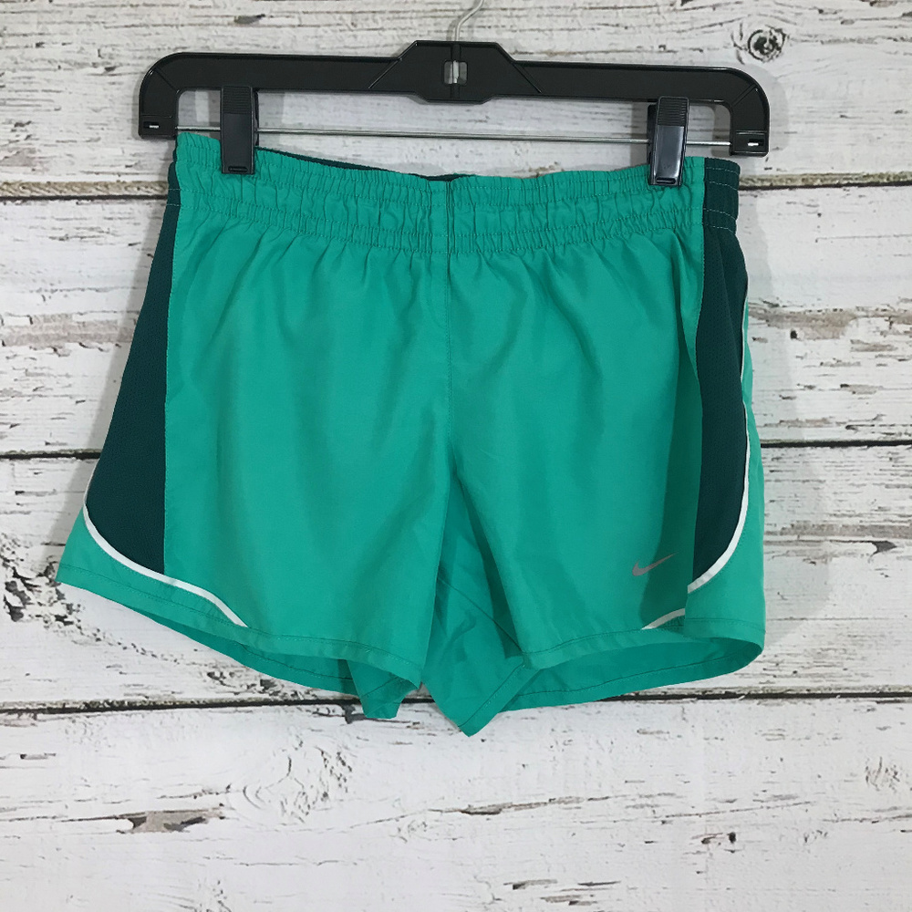 Nike Green Running Shorts with inner lining